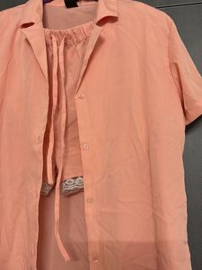 Peach Two-Piece Set