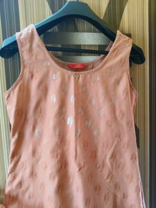 Peach Ethnic Kurti