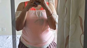 Cream Off-Shoulder Top