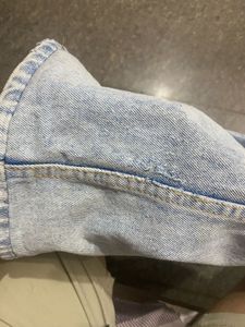 💯 H&amp;m Light Wash Wide Leg baggy Jeans