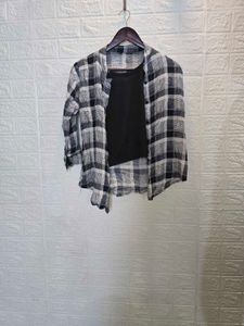 Classic Plaid Button-Up Shirt