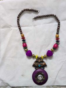 Bohemian Beaded Statement Necklace