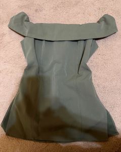 Mango Off-Shoulder Bardot Top