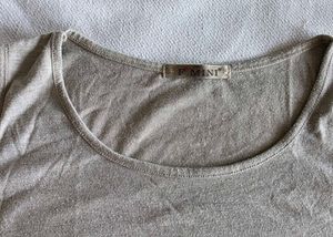 Sleek Grey Sleeveless Top