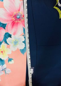 Stylish Navy Blue Flared Pants