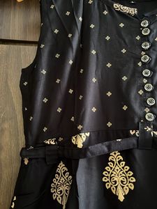 Black long gown