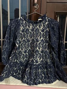 woollen Peplum Top