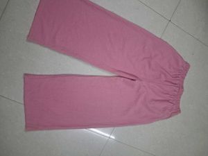 Pink Wide Leg Pants