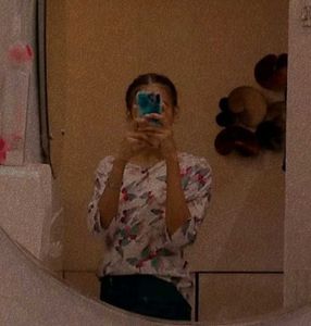 Butterfly Print Top