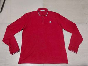 Moncler Long Sleeve Polo Shirt