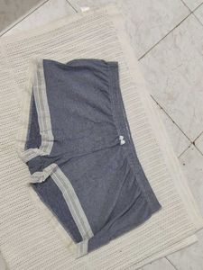 Comfortable Lace Trim Pajama Shorts