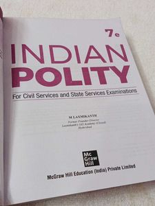Indian Polity by M. Laxmikanth (7th Edition)