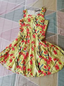 Floral Fit & Flare Dress