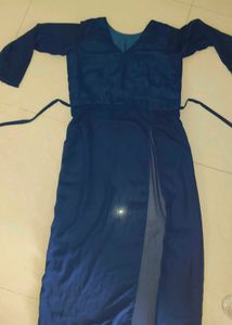 Elegant Navy Blue Kurta