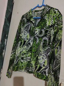 Vibrant Paisley Print Long Sleeve Top