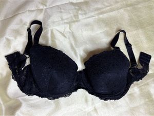 Elegant Black Lace Bra
