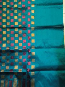 Peacock Green South Silk Saree