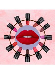 Matte Liquid Lipstick Pack of 12