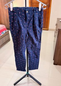 Starry Navy Blue Pants
