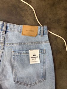 Light Wash Balloon Fit Jeans