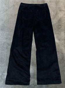 Corduroy Straight Loose Pants