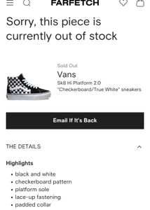 Vans Customs Checkerboard Sk8-Hi