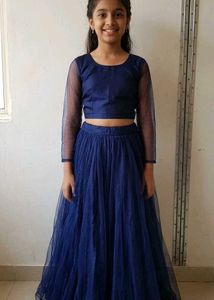 Beautiful Blue Lehenga Choli Set