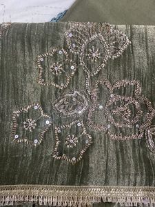 Exquisite Embellished unstitched suit