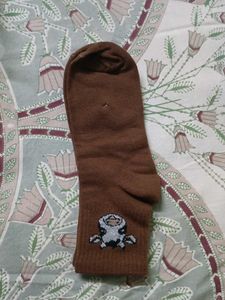 Brown Women Socks