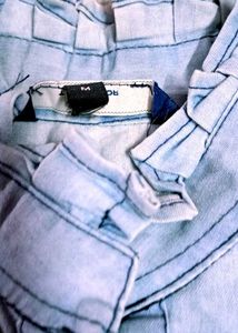 Dark Wash Denim Jeans shirt