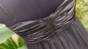 Elegant Black Tulle Dress