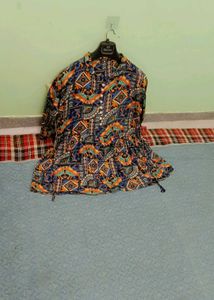 Bohemian Print Cotton top