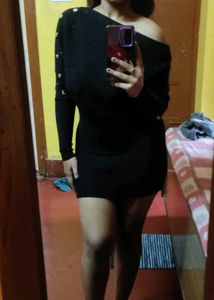 Chic Black Bodycon Dress