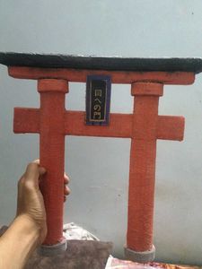 japanese temple gateway model