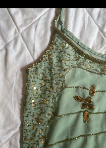 Y2K embellished butterfly camisole top
