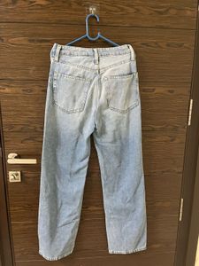 H&amp;M straight high jeans