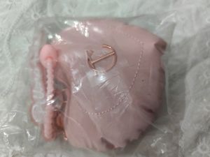 Charlotte Tilbury Heart Key Charm Cushion Pouch