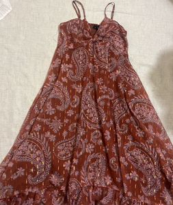Paisley Print Sundress