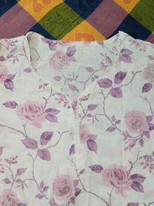 Floral Printed Tunic Top