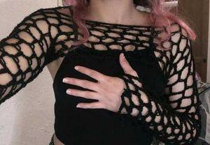 Crochet Black Sleeves