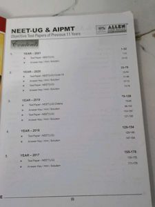 11 Years NEET-UG &amp; AIPMT Test Papers