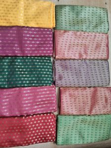 Beautiful design and good fabric 10 blouse pieces