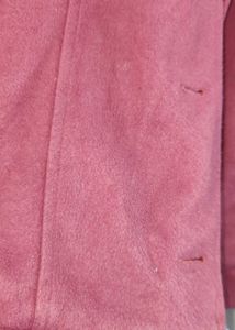 Oversized Pink Corduroy Jacket