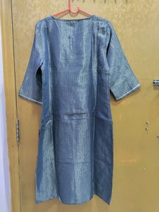 W Straight Shining Kurta For Women