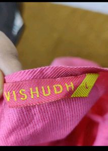 Visvudh Pink Geometric Print Peplum