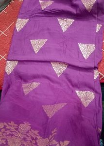 Saree With Pure Machine Zaree Work