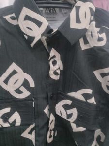 Zara Black Patterned Shirt