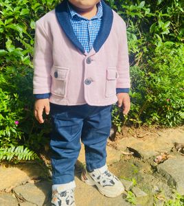 One friday brand pink plazer for 1 yr old