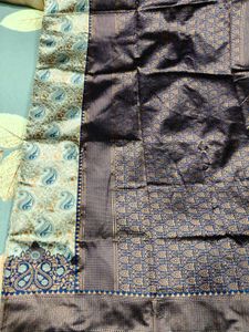 Elegant Paisley Print Saree