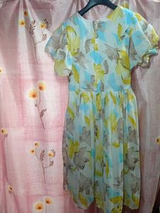 Floral Print Midi Dress